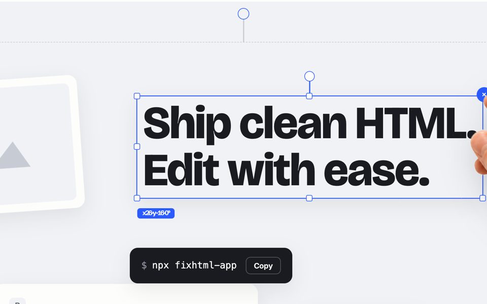 FixHTML
